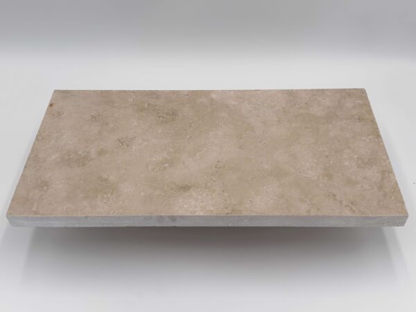 Light Walnut Travertine Tumbled Paver (1)